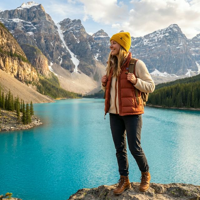 班夫穿搭指南 | 既保暖又出片的落基山LOOK